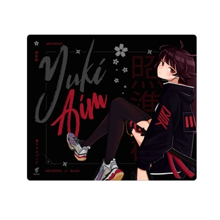 Yuki OG钢化玻璃鼠标垫大号家用电脑桌垫办公电竞游戏FPS专用 Aim