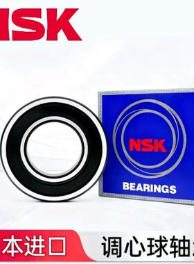 NSK日本进口调心球轴承密封2200 2201 2202 2203 2204 22052206RS