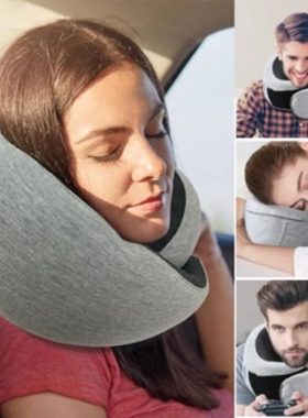Travel Neck Pillow Cushion Durable U-shaped Airplane Pillow