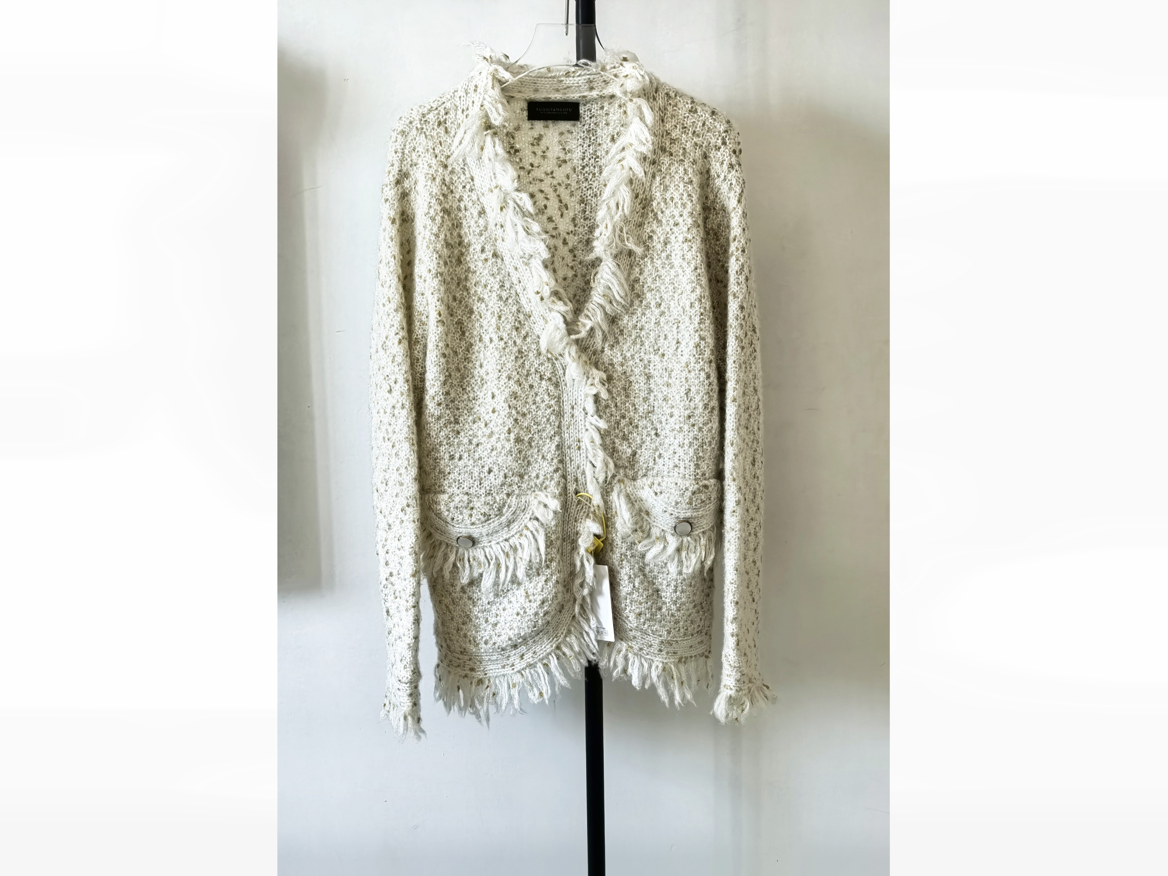 慵懒气质小香风毛衣外套女春秋新款韩系高级感针织开衫外搭