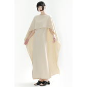 APOZi 一字领袍子高个子披肩连衣裙 新中式 collection 水墨重置