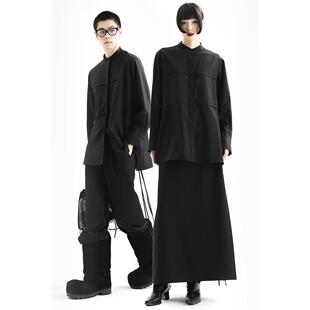 衬衫 APOZi 新中式 即时系列 一整套黑色半裙两件套秋 collection