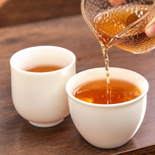 羊脂玉瓷功夫茶杯德化白瓷喝茶主人杯子陶瓷个人杯茶具茶碗品茗杯