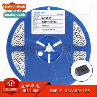 New al SMFJ7.0A SOD-123 7V/Unidirectional TVS Transient Supp