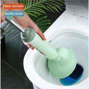 Toilet Unclogger One Shot Leather Plunger Sewer Unclogger To