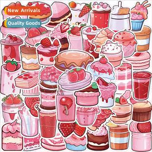 INS graffiti stickers guitar dessert decorative not pink