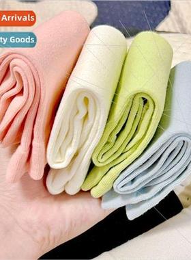 Candy color socks womens mid-calf socks students cotton summ