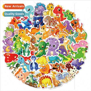 dinosaur graffiti repeat cartoon the not cute stickers