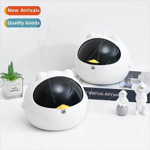 Desktop trash can mini household small with lid creative was