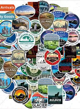 Canada Canada 50 pcs matte film stickers hot sell skateboard