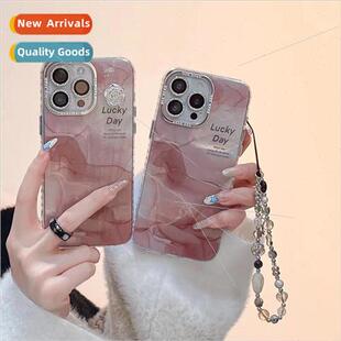 Red oil painting three-dimensional camellia Apple 15PROMAX m