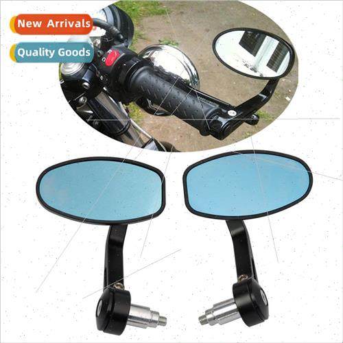 A pair of motorcycle handlebar mirrors modified retro reflec