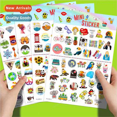 Mug laptop luggage decorative stickers can be repeated water