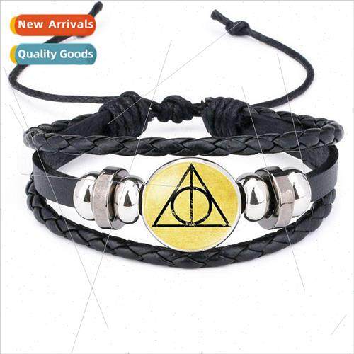 Harry Potter Gold Flyers Deathly Hallows  Time Gems Hand-Wov