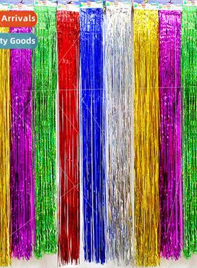 Balloon Decoration Rain Curtain 1 meter golden rain photo pa