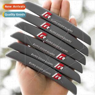 Extended 6 install door mirrors body anti-collision tape car