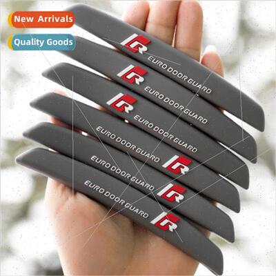 Extended 6 install door mirrors body anti-collision tape car