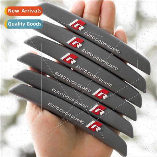 Extended 6 install door mirrors body anti-collision tape car