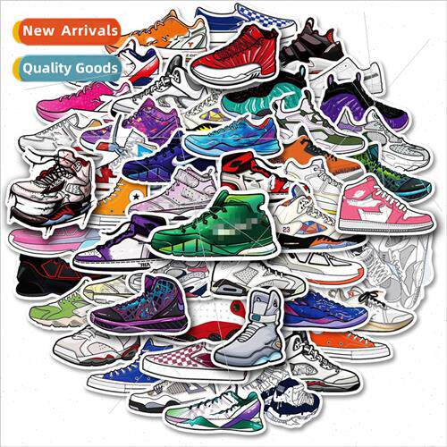 50 Sneaker Culture Stickers Not Repeatable Sneakers Men and