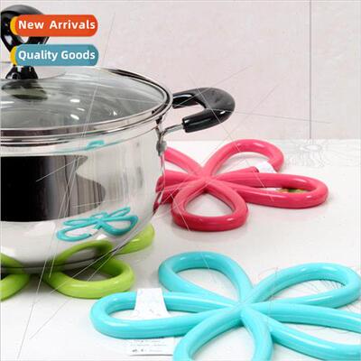 High- plum-shaped anti-scald heat  mat kitchen table PVC -sl
