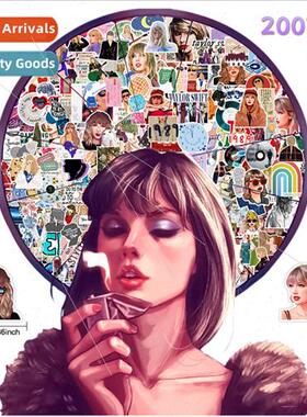 200 Taylor Swift Taylor Swift Stickers Waterproof Stickers