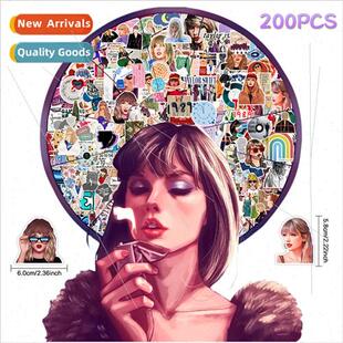 200 Taylor Swift Taylor Swift Stickers Waterproof Stickers