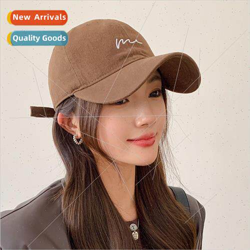 Korea duck tongue cap show face beanie children big head cir