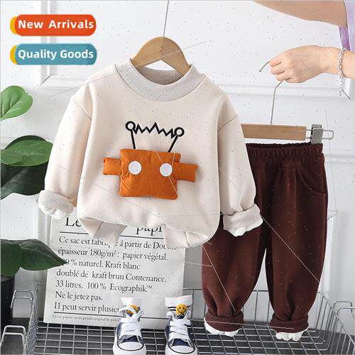 Childrens cartoon suit padded paragraph new childrens suit t
