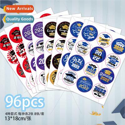 Graduation   Envelope Seal Stickers Graduation Party Cake Ba