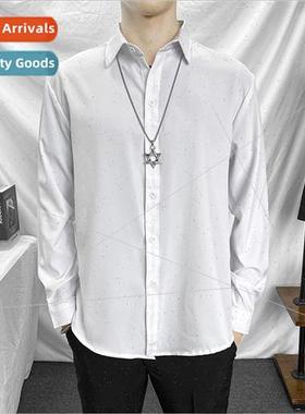 Hundreds of men on the handsome loose mens fall black long-s