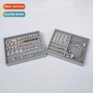 jewelry box velvet Gray earrings small ring earring Japanese