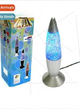 USB rocket light 3 colors slow flash shine colorful magic ni