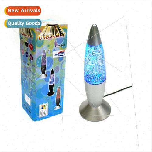 USB rocket light 3 colors slow flash shine colorful magic ni