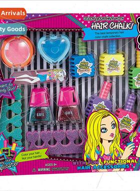 childrens makeup toys girls manicure hair powder blush set p