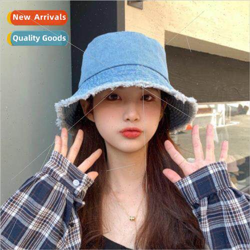 Japanese ins large-brimmed sunshade fisherman hat retro burl