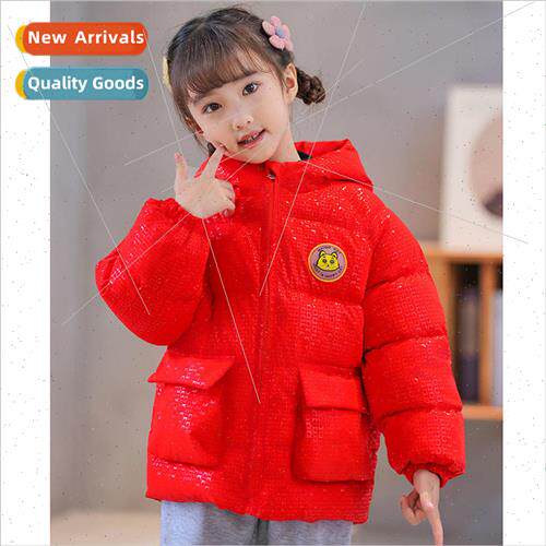 2023 new childrens down jacket without washing boys and girl
