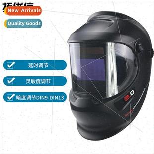 Welding mask automatic light-changing head-mounted welder we