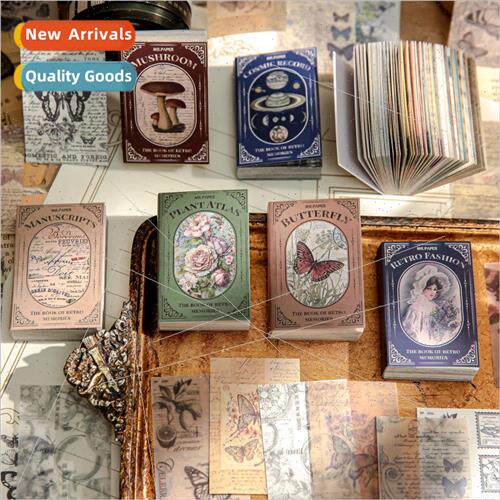 Dual material material book retro memories book series class