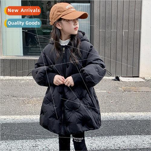 Girls down jacket winter 2023 new childrens 适用eign  in the
