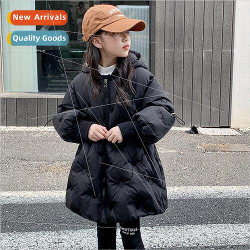 Girls down jacket winter 2023 new childrens 适用eign  in the