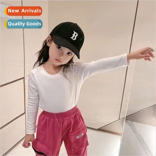 Childrens cotton bottoming shirt spring and fall within the