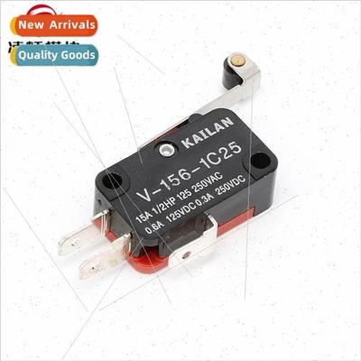 V-156-1C25 Microswitch with Long Wheel mit Switch lver Dot