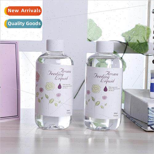 Botanical Rose Perfume Essential Oil Diffuser Set Rattan Aro