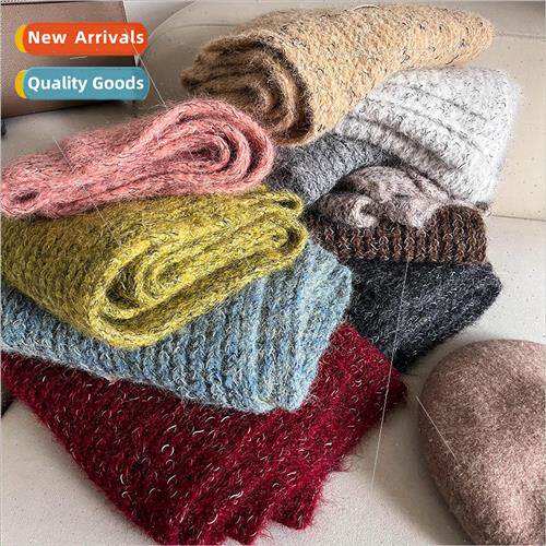 Korean  of the autumn and winter wild irregular mixed color