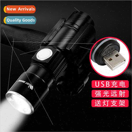 Bike ght Stch Zoom Mountain Bike LED Flashlight Cycling Head