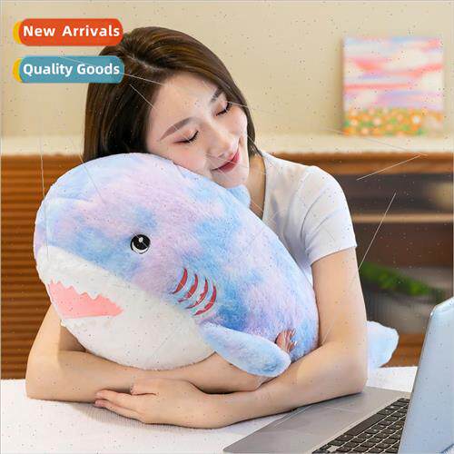 New small shark plush toys plop pillow cute shark pillow plo