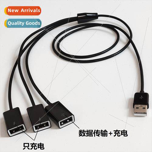 1 meter long USB one to three male and female cable USB to 3