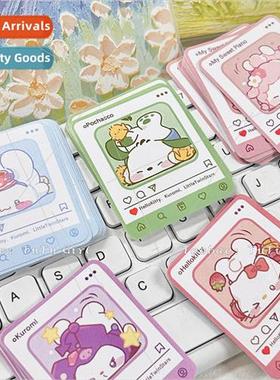 SL-31 Sanrio ins bag stickers cute girl heart handbook decor