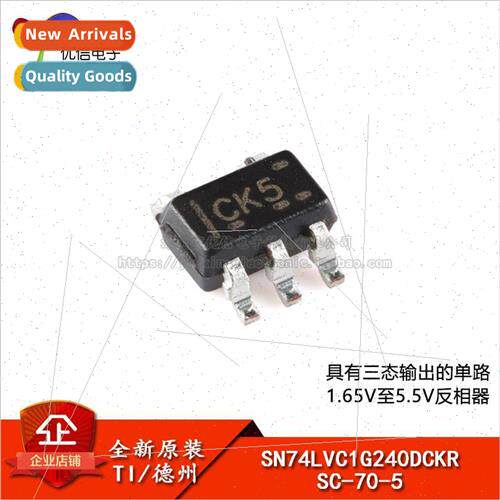 Genuine SN74LVC1G240DCKR SC-70-5 ngle Inverting Buffer/Drive