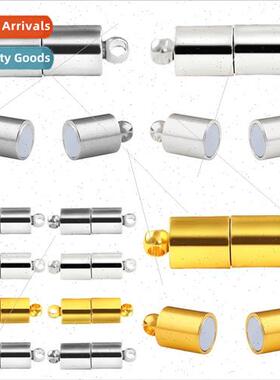 Alloy Smooth Column Magnet Clasp Bracelet Necklace Connectin